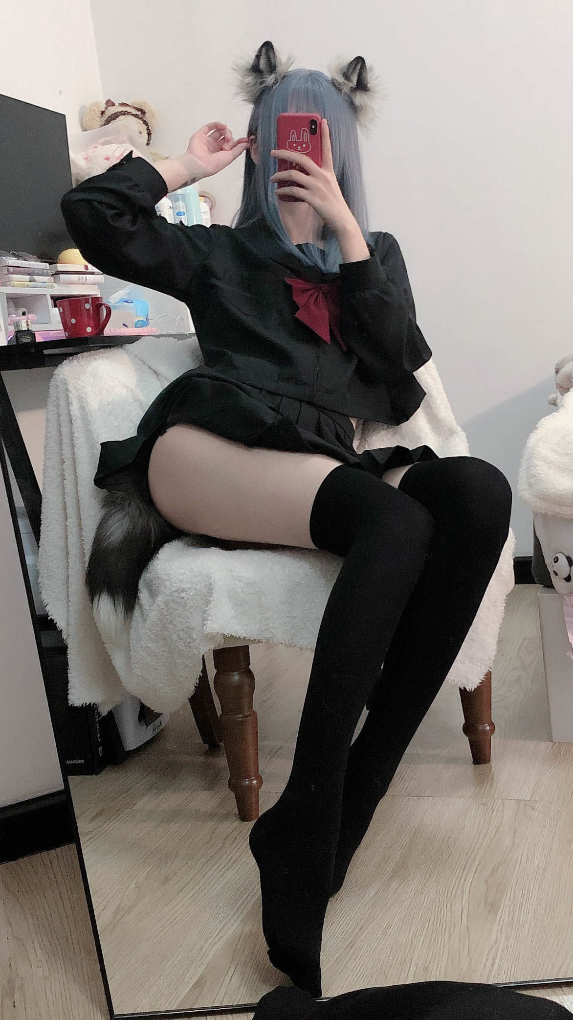 [网红COSER]萌妹子眼酱大魔王w兽耳插图9